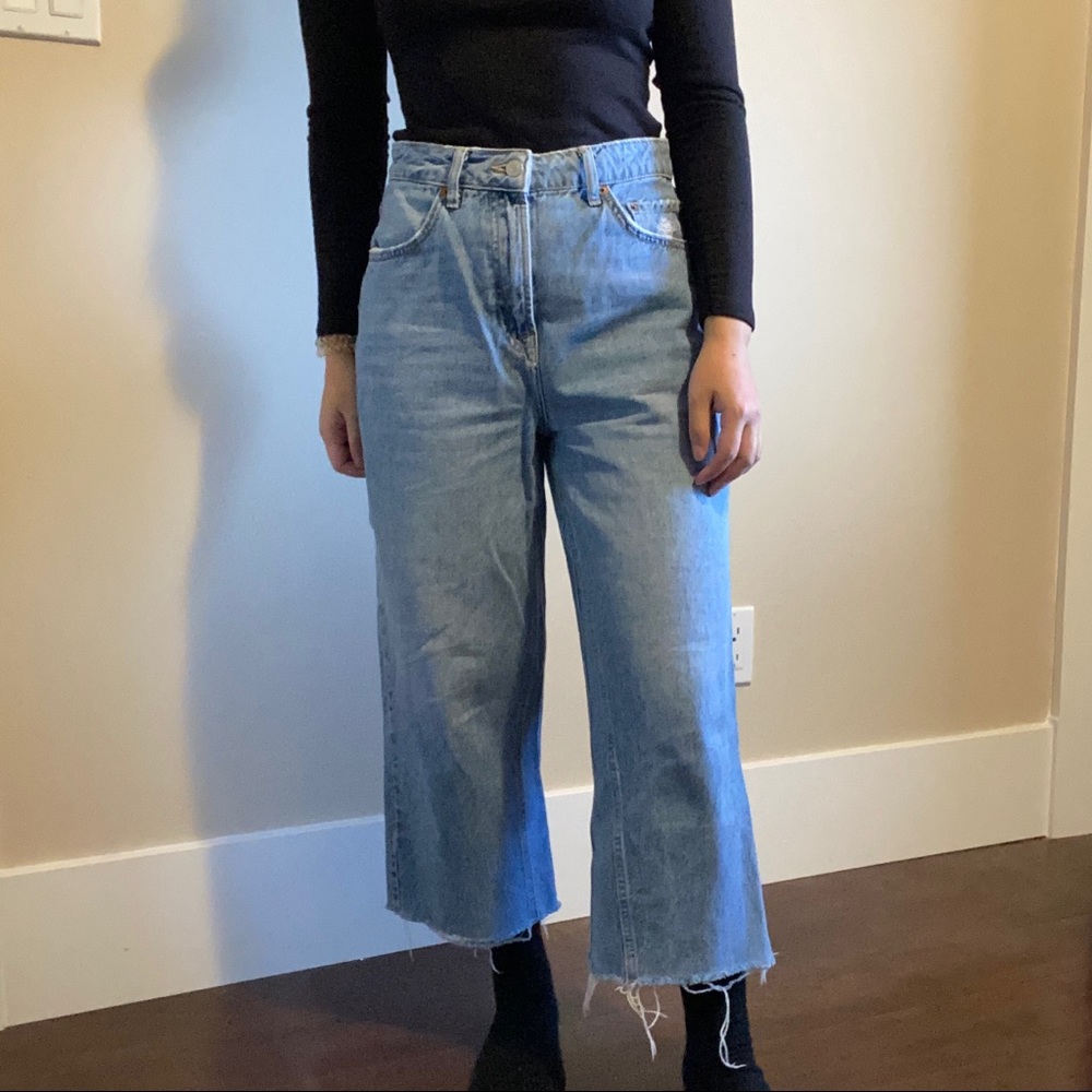 Topshop wide leg jeans